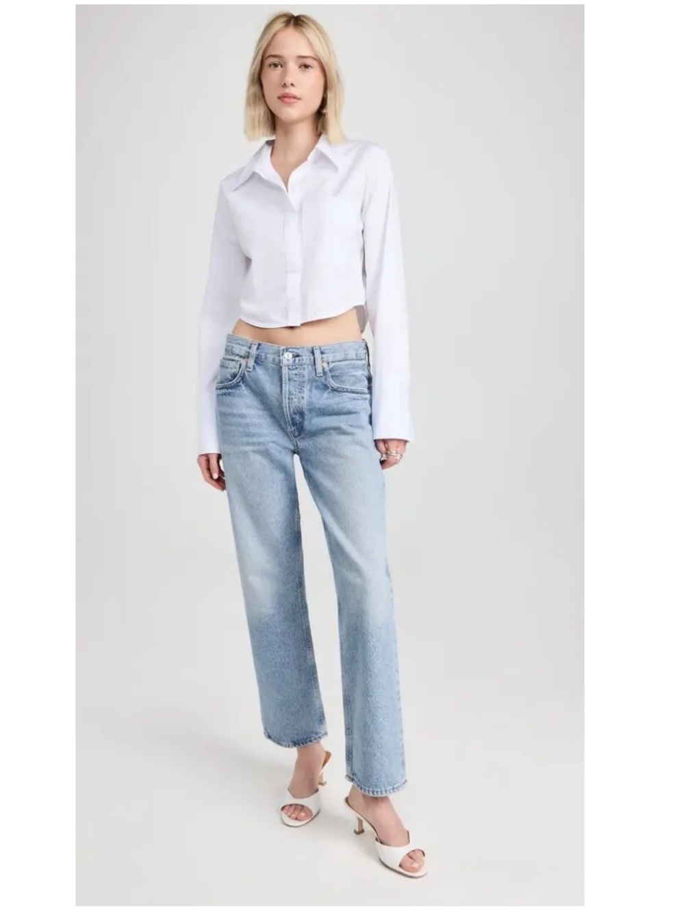 Citizens of Humanity Bea Crop Top Women size S - Picture 4 of 11